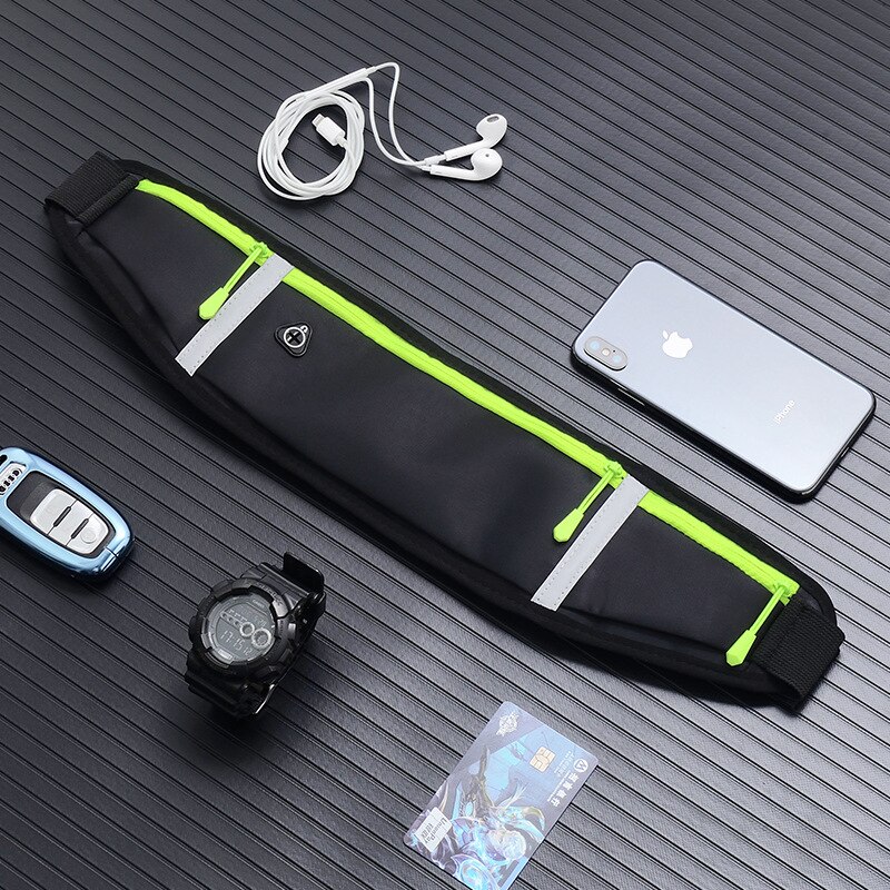 Waist Belts Pouch Packs Phone Bags Sport Running Case Carrying Cover Night vision For iPhone Huawei Xiaomi Redmi note 8