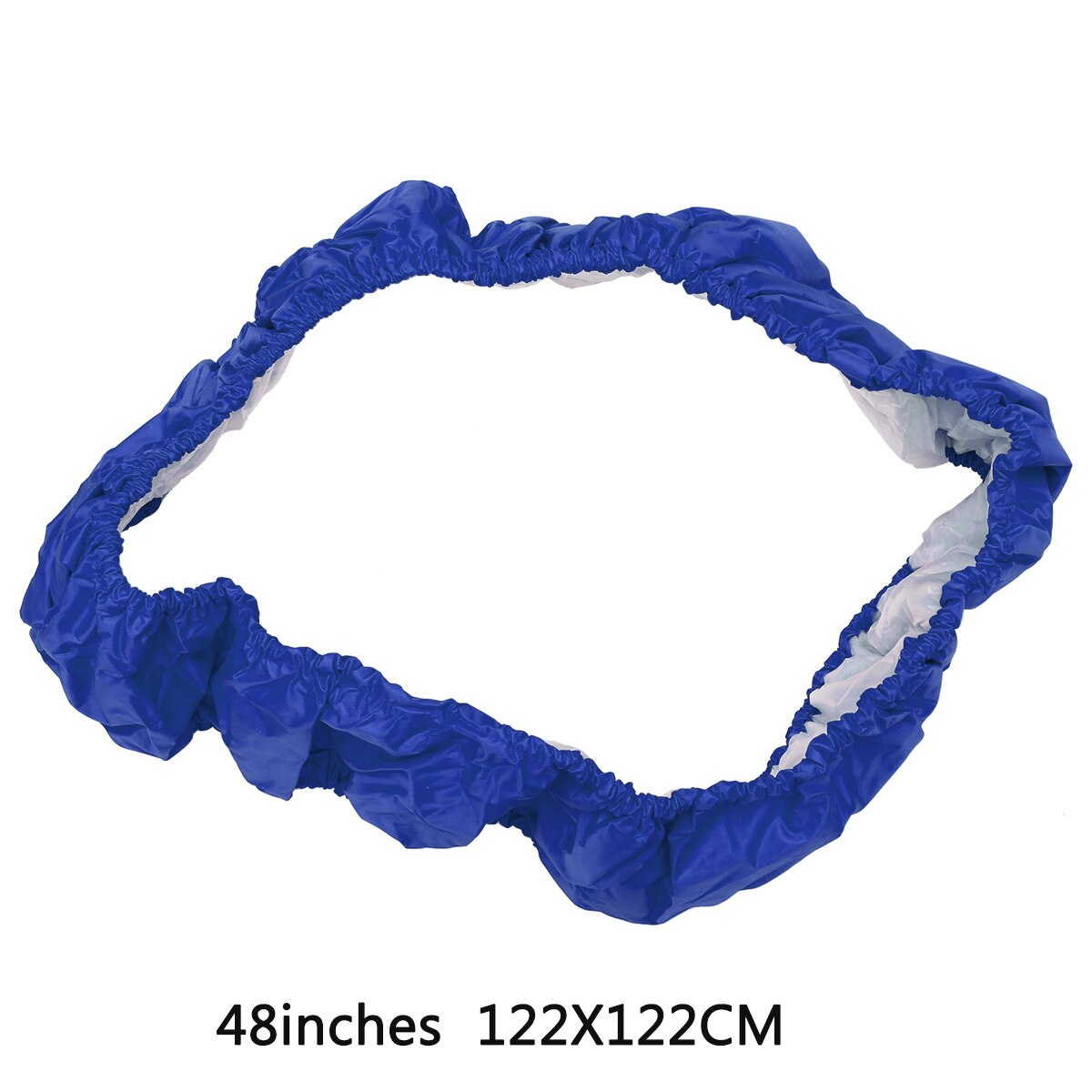 Cubierta de borde de esponja para cama elástica redonda, trampolín de repuesto de cama elástica redonda, azul, 38/40/48 pulgadas, 1 ud.: Blue 48 inches