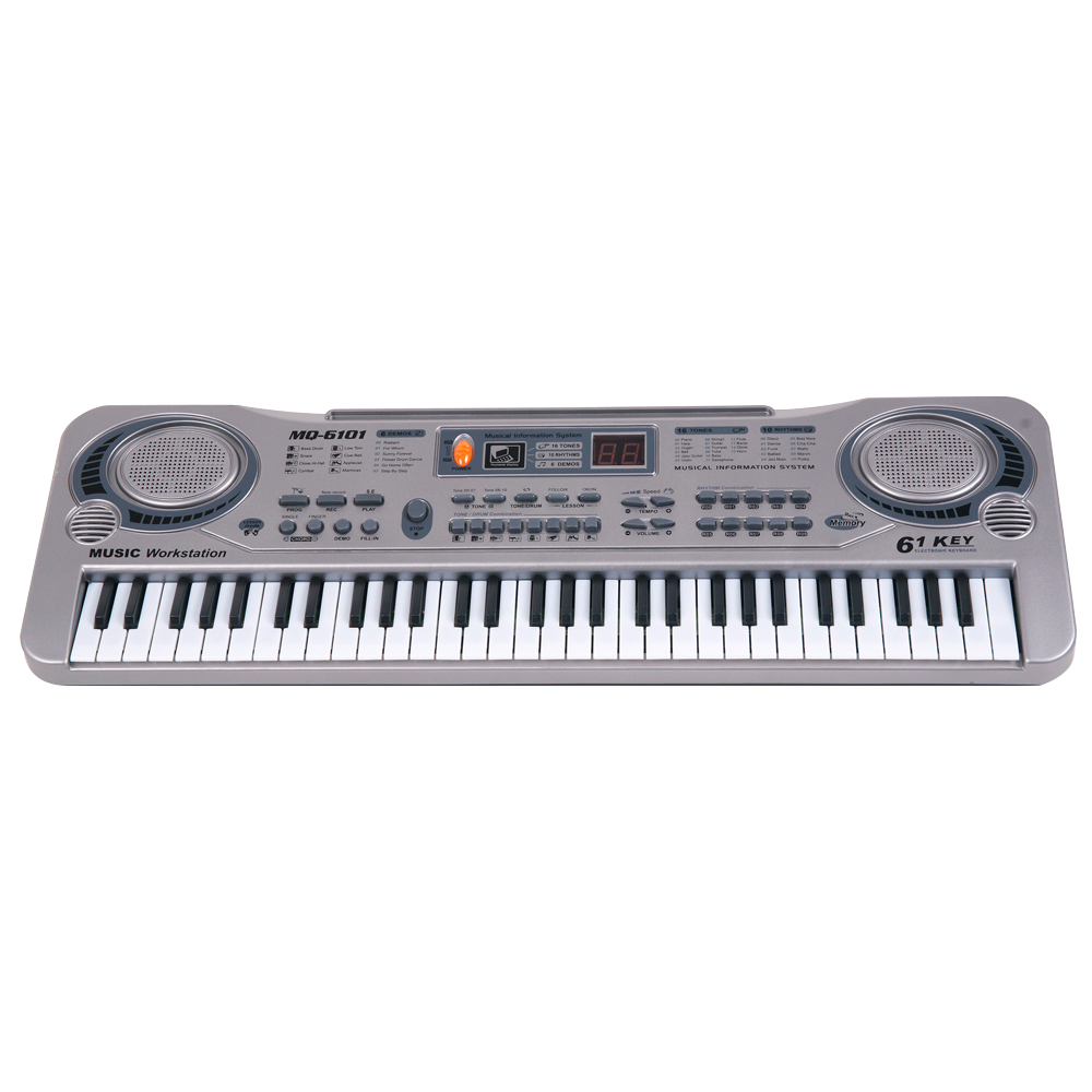 61 Toetsen Elektronische Keyboard Piano Led Muziek Speelgoed Educatief Electone Kerstcadeau Voor Kinderen