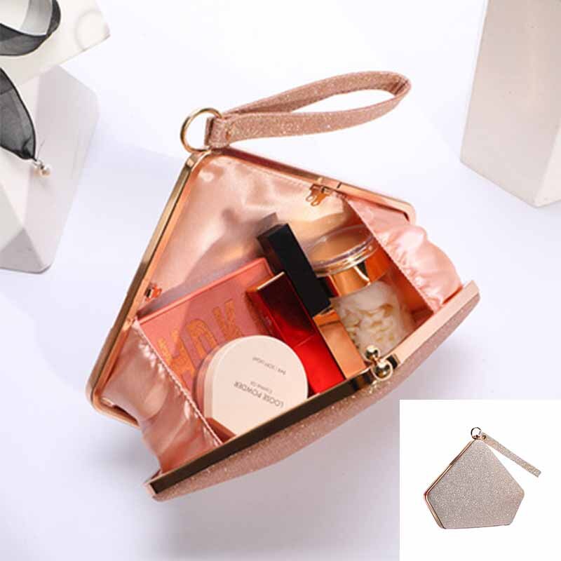 Vrouwen Etentje Cosmetische Tas Reflecterende Waterdicht Trend Sequin Avond Party Wedding Party Make-Up Tas