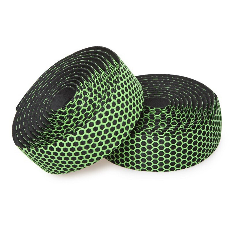 Alomejor 2 STKS Racefiets Stuur Tapes Fietsen Handvat Wraps Fietsstuur Tape Bar Wraps met Bar Stekkers (Blauw en Wit
