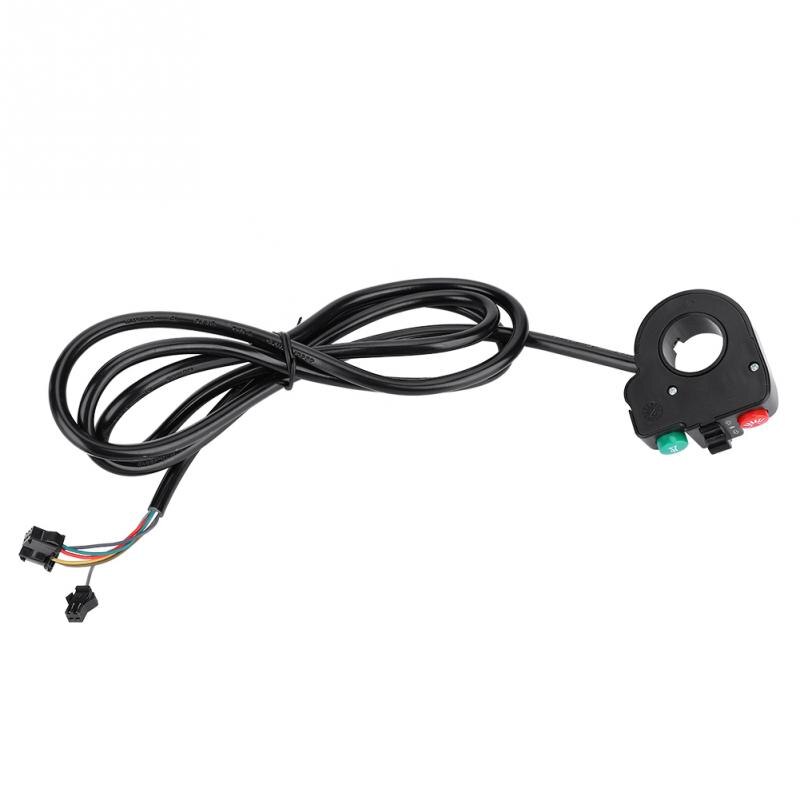 Ebike 3 in 1 Licht Hoorn Turn Switch Knop Elektrische Fiets Hoofd Licht Bel Schakelaar voor Mountainbike E- fiets Elektrische Scooter