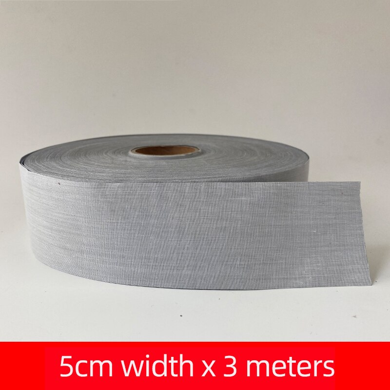 DIY 5CMx3Meter High visibility grade Sew On reflective tape reflective fabric sewn on clothing bags for visibility safety use