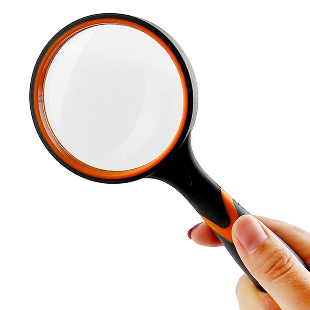 10X Magnifying Glass Portable Handheld Magnifier for Jewelry Newspaper Book Reading High Definition Eye Loupe Glass