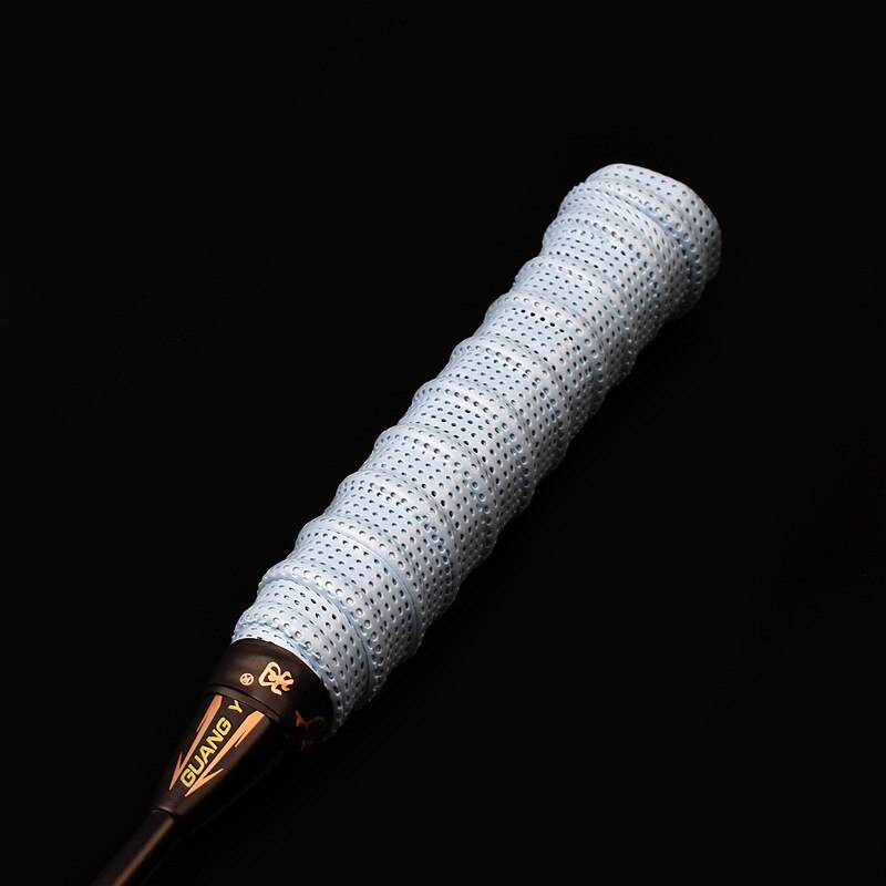 Quille colle à main, poinçonnage respirant antidérapant absorbant la sueur, ceinture, Badminton colle à main, canne à pêche, bande de poignée