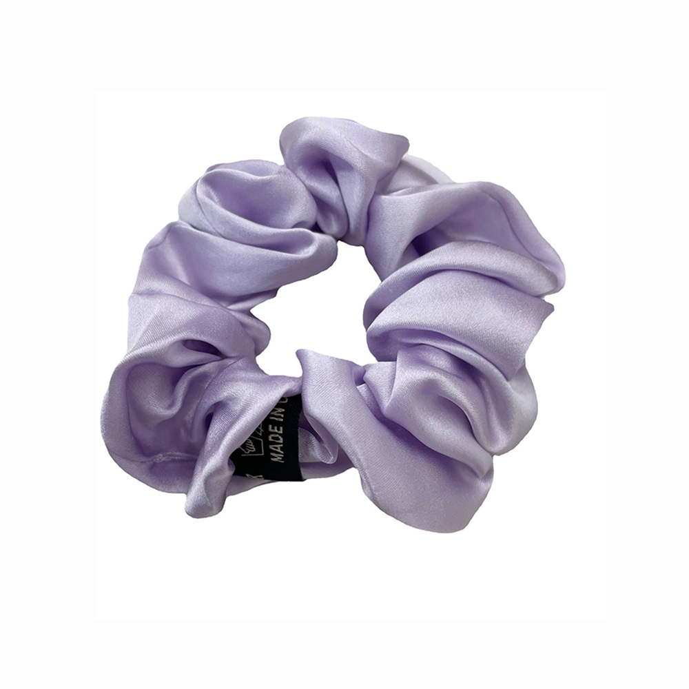 neue 100% Reine Maulbeere die Seide Große Krawatte Haar Seide Einfache Reine Farbe retro Haar Bands Für Frauen Haar Krawatte seil Zubehör Mädchen