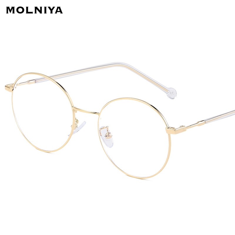 Anti Blue Light Glasses Men Women Blocking Blue Light Ray Radiation Tint Computer Eyeglass for Work/computer Round Glasses