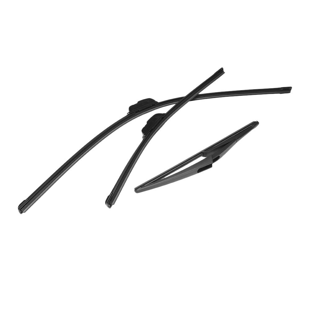 Juego de limpiaparabrisas de 67cm para coche, escobilla de limpiaparabrisas tradicional para Ford Mk6, piezas de repuesto, sistemas de limpiaparabrisas, herramienta de limpieza, 3 unidades