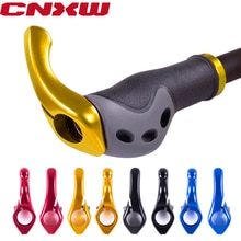 Mtb Comfortabele Fiets Stuur Grips Fietsonderdelen Grips Aluminium Rubber Fiets Grips Lock-On Stuur Ergonomische Bar Ends