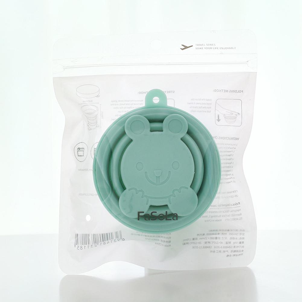 HiMISS Da Tavola di Viaggio Esterna Bottiglia di acqua gel di silicone Comprimibile I computer Portatili della Bottiglia di gel di silice del commestibile