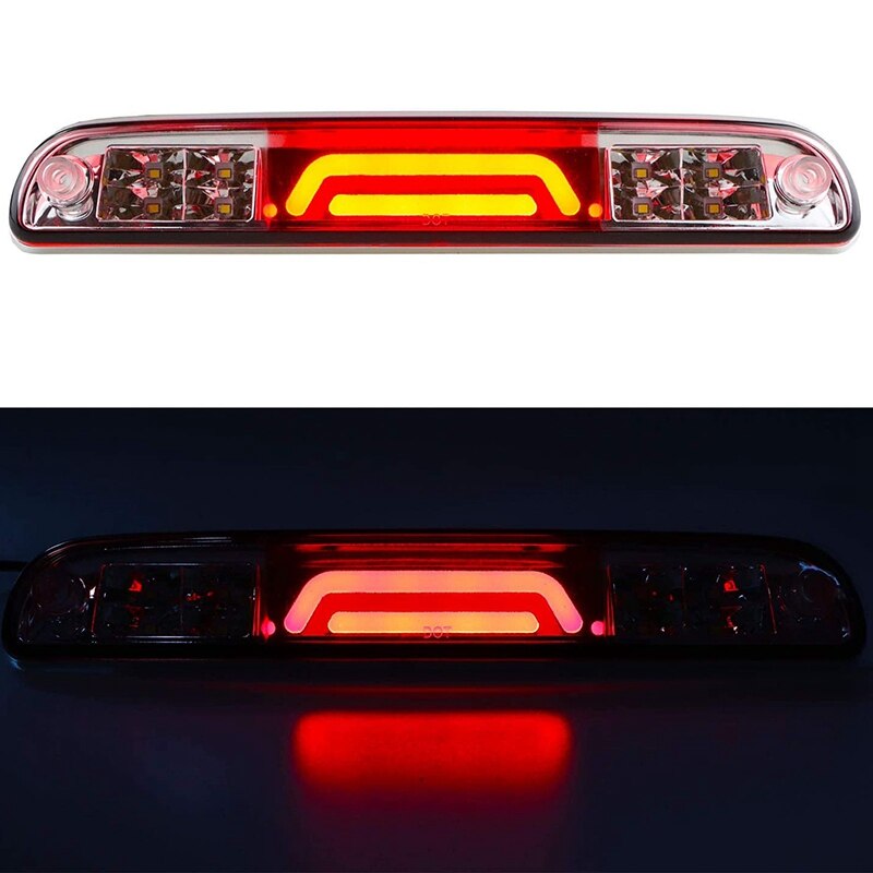 3Rd Brake Light Cargo Light LED Light Bar High Mount Lamp Stop Tail Light for Ford F250 F350 Super Duty/Ranger
