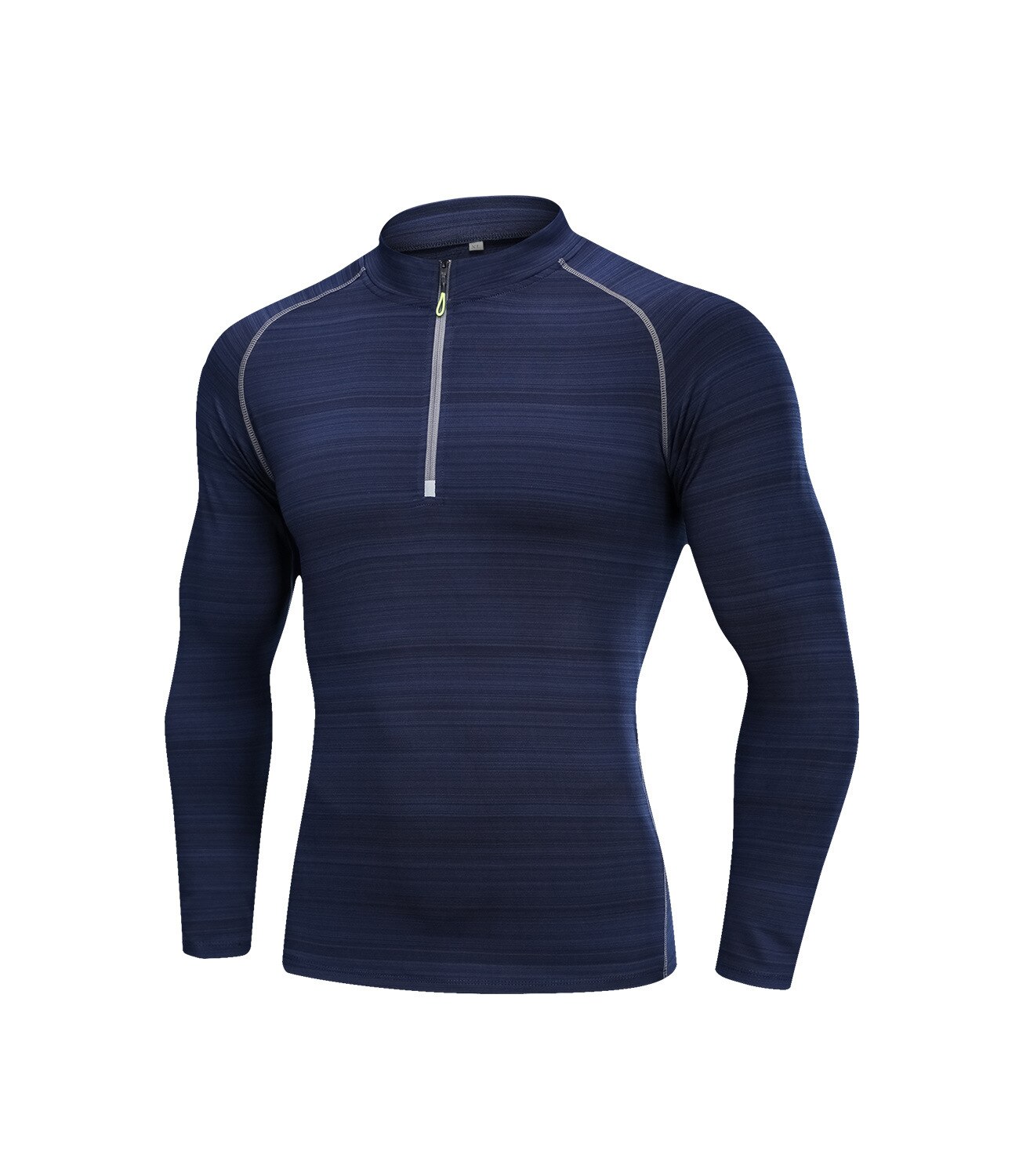 Camisetas con capas Base de Ciclismo de secado rápido para Hombre Ropa Deportiva de manga larga para hombre ropa deportiva para correr al aire libre: Azul / 4XL