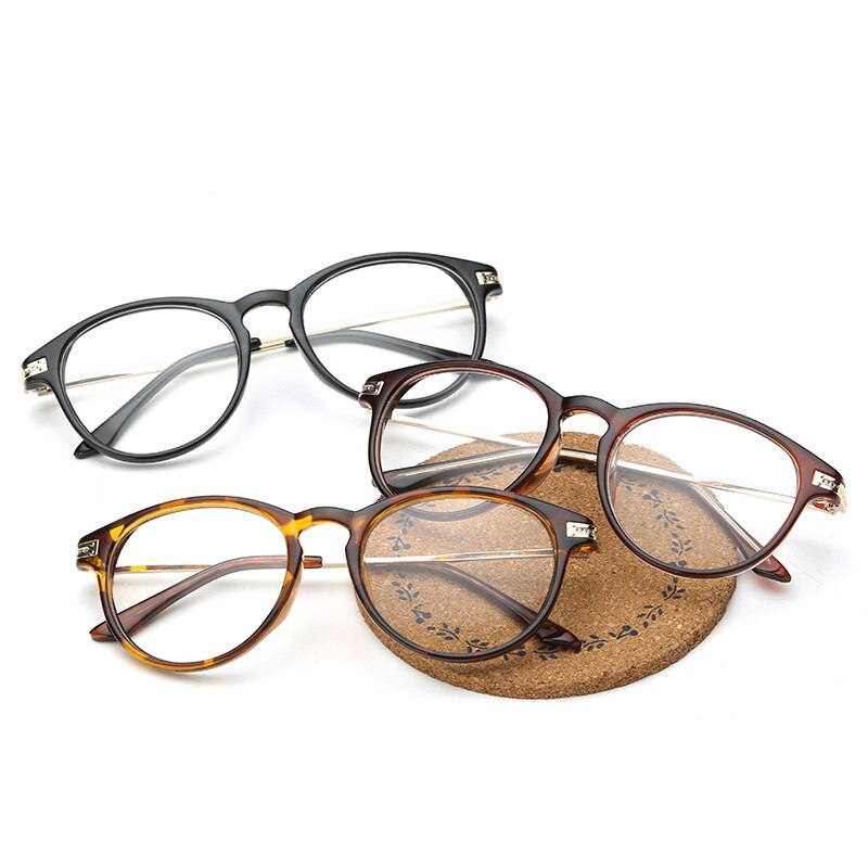 Leopardo dioptrías gafas estudiante gafas graduadas para miopía los hombres y las mujeres-50 -100 -150 -200 -250 -300 -350 ~ -500 -550 -600