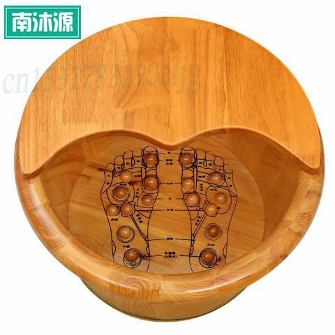 Cèdre bois pied bain baril bain de pieds baril en bois lavage des pieds petite baignoire en bois massif pied bain baril maison artefact: 10