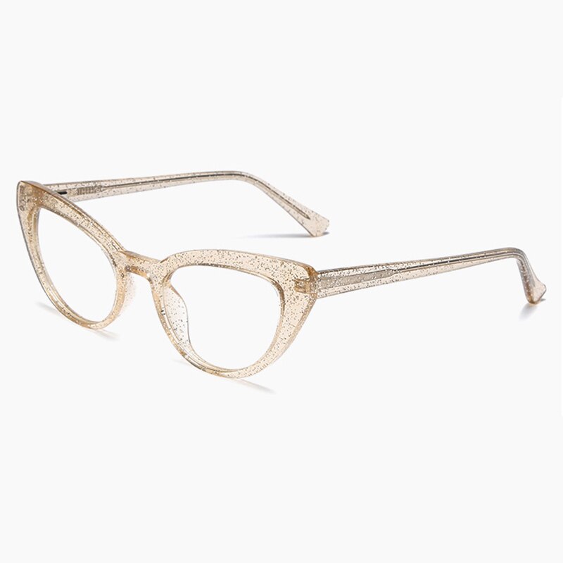 Women Cat-Eye Shape Styles Anti-Blue Ray Digital Device Protection Eyeglasses Frame for Female Eyewear Prescription