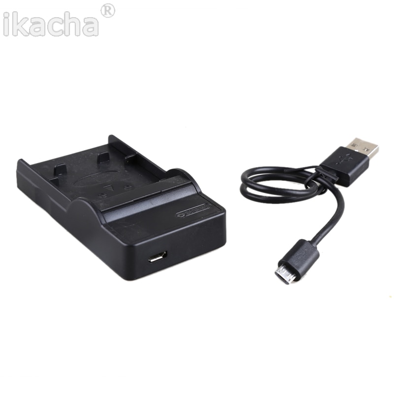 Zwart EN-EL20 NL EL20 ENEL20 Batterij USB Lader voor NIKON 1 J1 J2 J3 S1 Camera