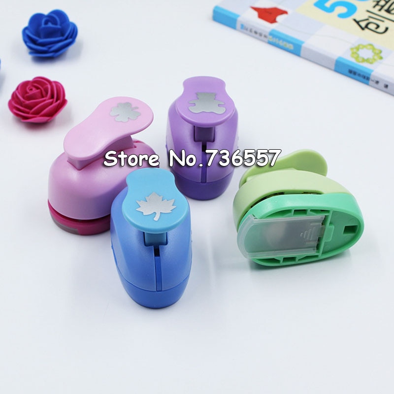 2pcs(2.5cm) round,wave circle shape craft punch set Punch Craft Scrapbooking school Paper Puncher eva hole punch