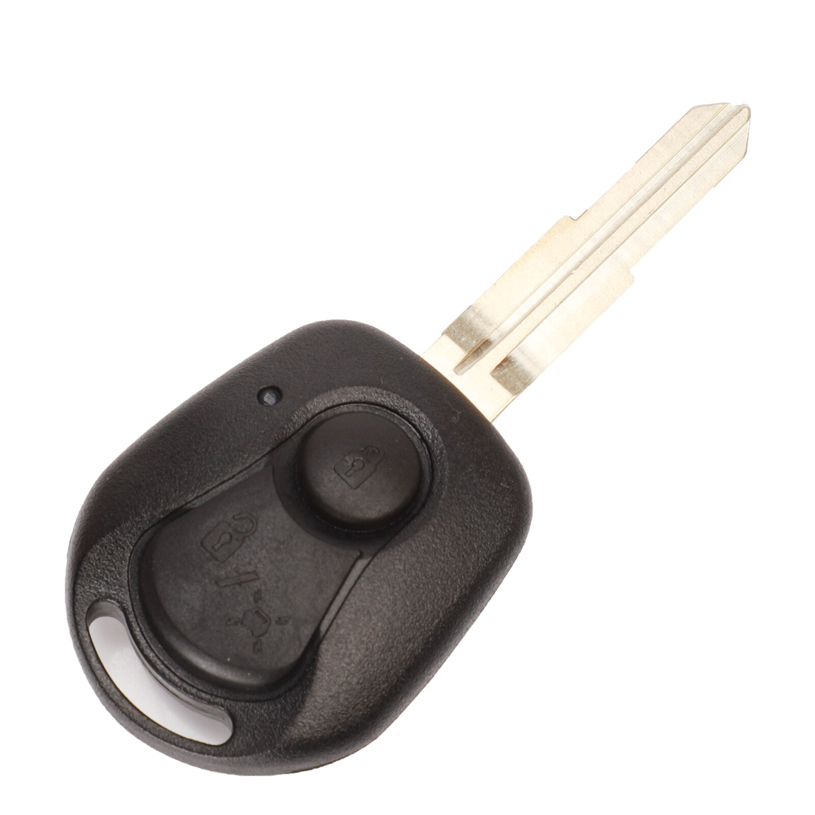 Bilchave 2 Buttons Remote Car Key Shell Fob For SSANGYONG Actyon Kyron Rexton RX7 Key Case With Uncut Blade Replacement: 2 Buttons  A