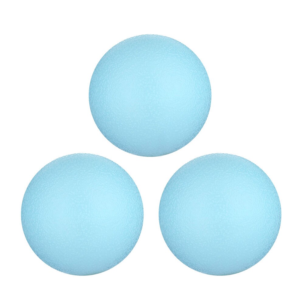 Set de 3 unidades de pelotas para malabares, pelota de Maraca para deportes al aire libre, arena para ejercicio de principiantes: blue