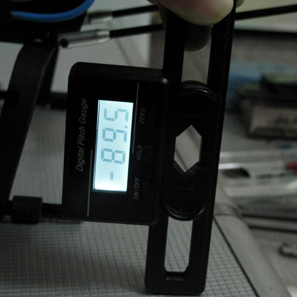 TL90 Measure Digital Pitch Gauge LCD Backlight Display Blades Angle Measure Level Tool Angle Finder Protractor