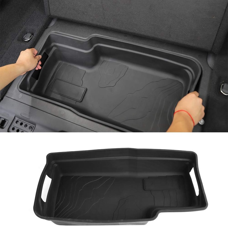 Car Trunk Storage Box Organized for Jeep Wrangler JL , Cargo Storage Box Car Accessories