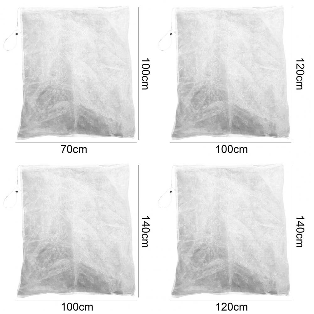 Plant Cover Bag Wind-Prevent Breathable Nylon Garden Netting Mesh for Garden Greenhouses Cut-out Insect Cover