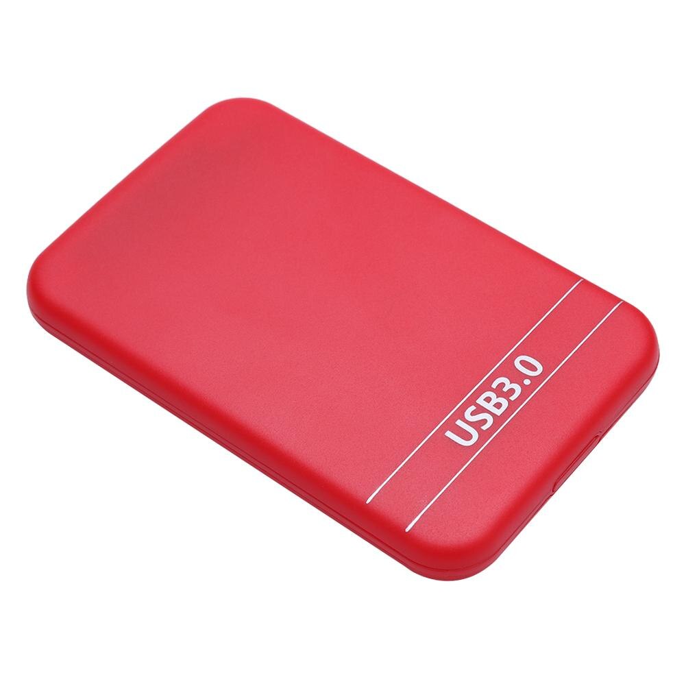 SATA 2 to USB 3.0 Case Hard Disk 2.5 inch Enclosure 6Gbps External HDD SSD Box Compatible Windows Vista/ Win7/win8/Win10