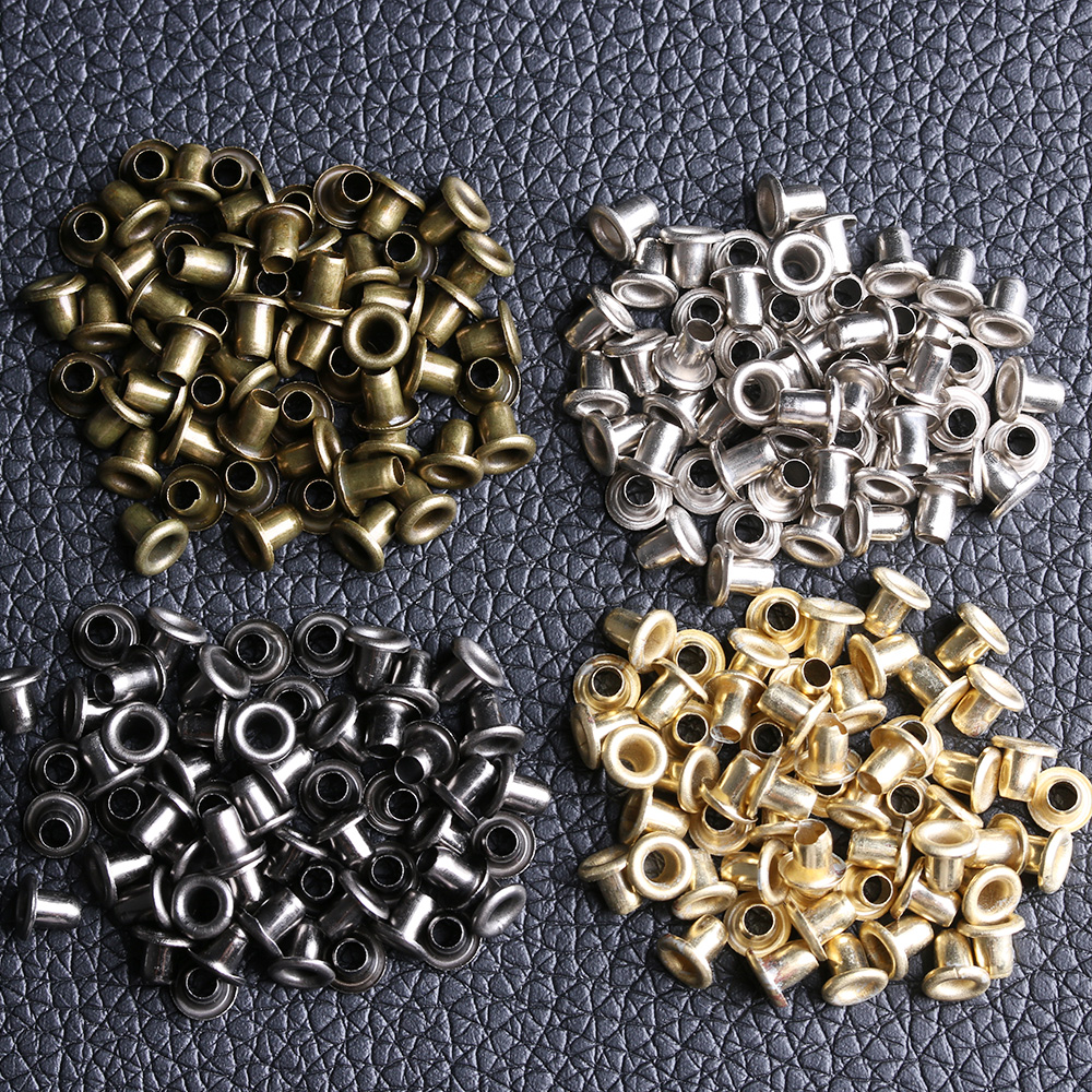 Mini botones de ojal PARA CINTURÓN DE DIY para muñecas, hebilla de Metal a presión, bolso con botones, accesorios de costura para ropa, 1,5/2,0/2,5mm, 50 Uds.