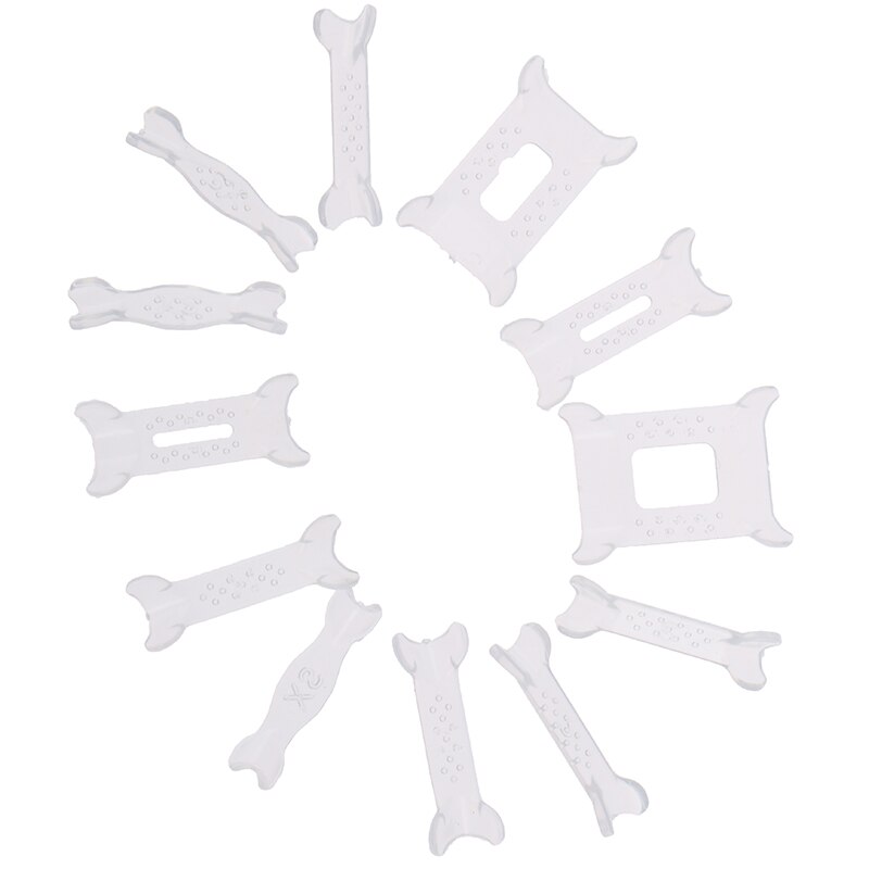 12 stuks/set onzichtbare ringmaatversteller voor losse ringmaatverkleiner afstandsringbeschermer