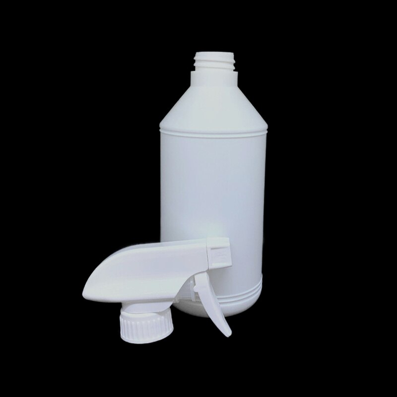 10pcs 500ML White Vacuum Plastic Pump Spray Bottles Cleaner spray bottle oil pollution clean bottle Household Gardening Tools