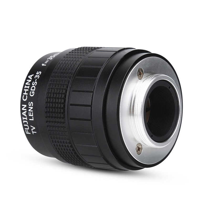 Lente de televisión de circuito cerrado 35mm f/1,7 accesorio de cámara de fotografía teleconvertidor para videocámaras profesionales