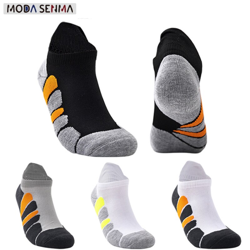 Sommer mænds korte rør håndklæde bund udendørs sports sokker svedabsorberende basketball sokker kører fitness mænd