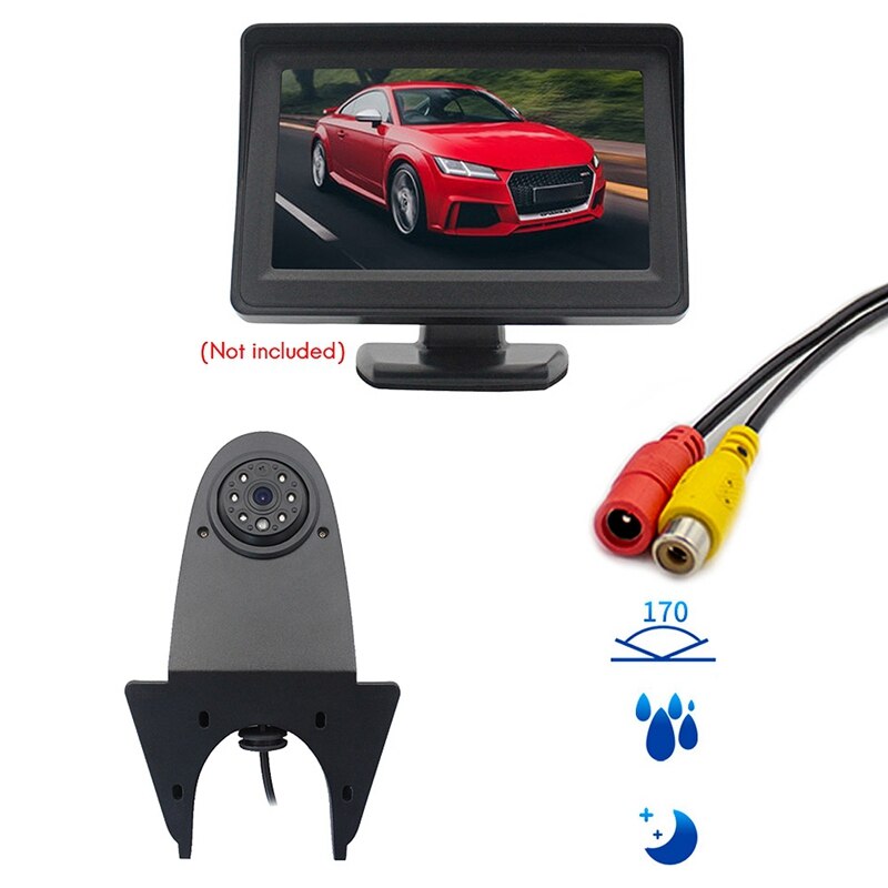Novel-Car Rear View Reverse Camera for Benz Stebbings RV Infrared Vehicle Backup Camera