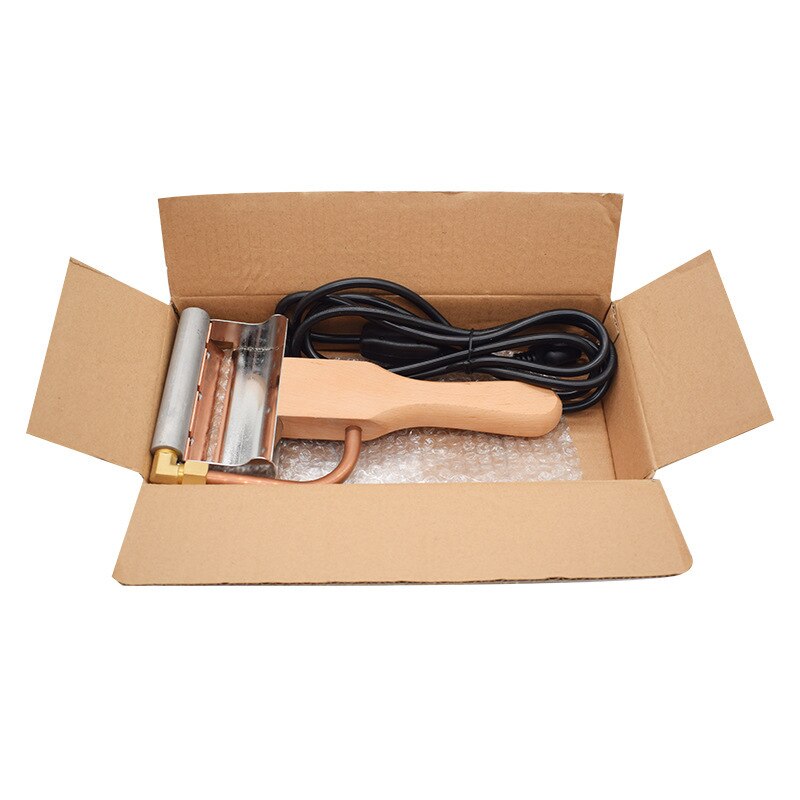 1Pc Electric Uncapping Knife Honey Knife Wooden Handle Beekeeping Tools Cutting Honey Beeswax Capping Knife Beekeeping Equipment