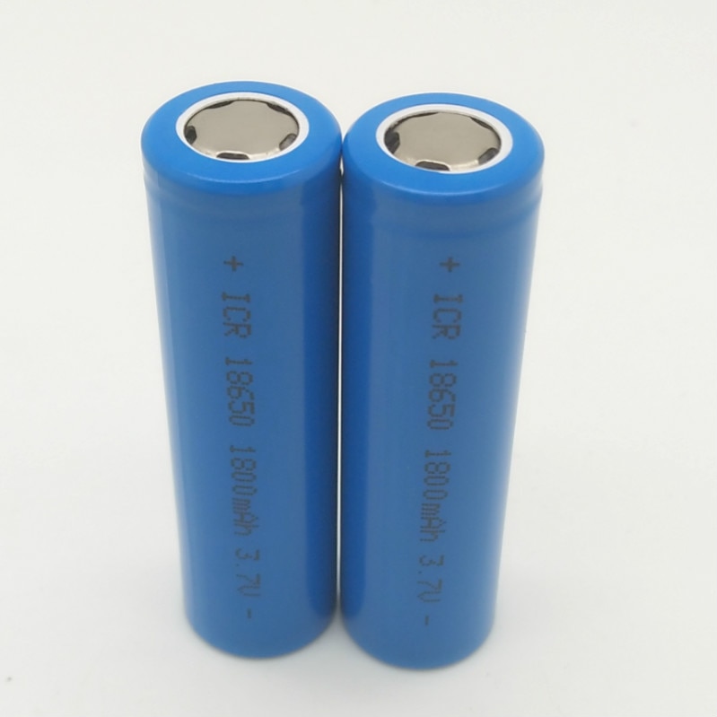 Goedkope 18650 1200 mah 1500 mah 1800 mah 2000 mah 2200 mah 2600 mah 18650 3.7 V oplaadbare Li fabriek prijs (1 st)