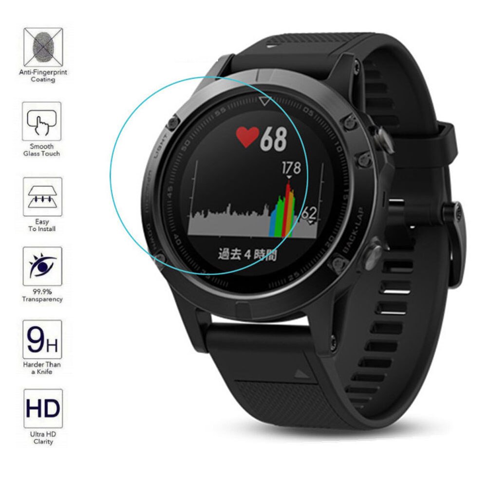 2 stks/partij Voor Garmin Fenix 5/5 S Gehard Glas 9H 2.5D Premium Screen Protector Film Voor Garmin fenix5/Fenix5s Smart Horloge
