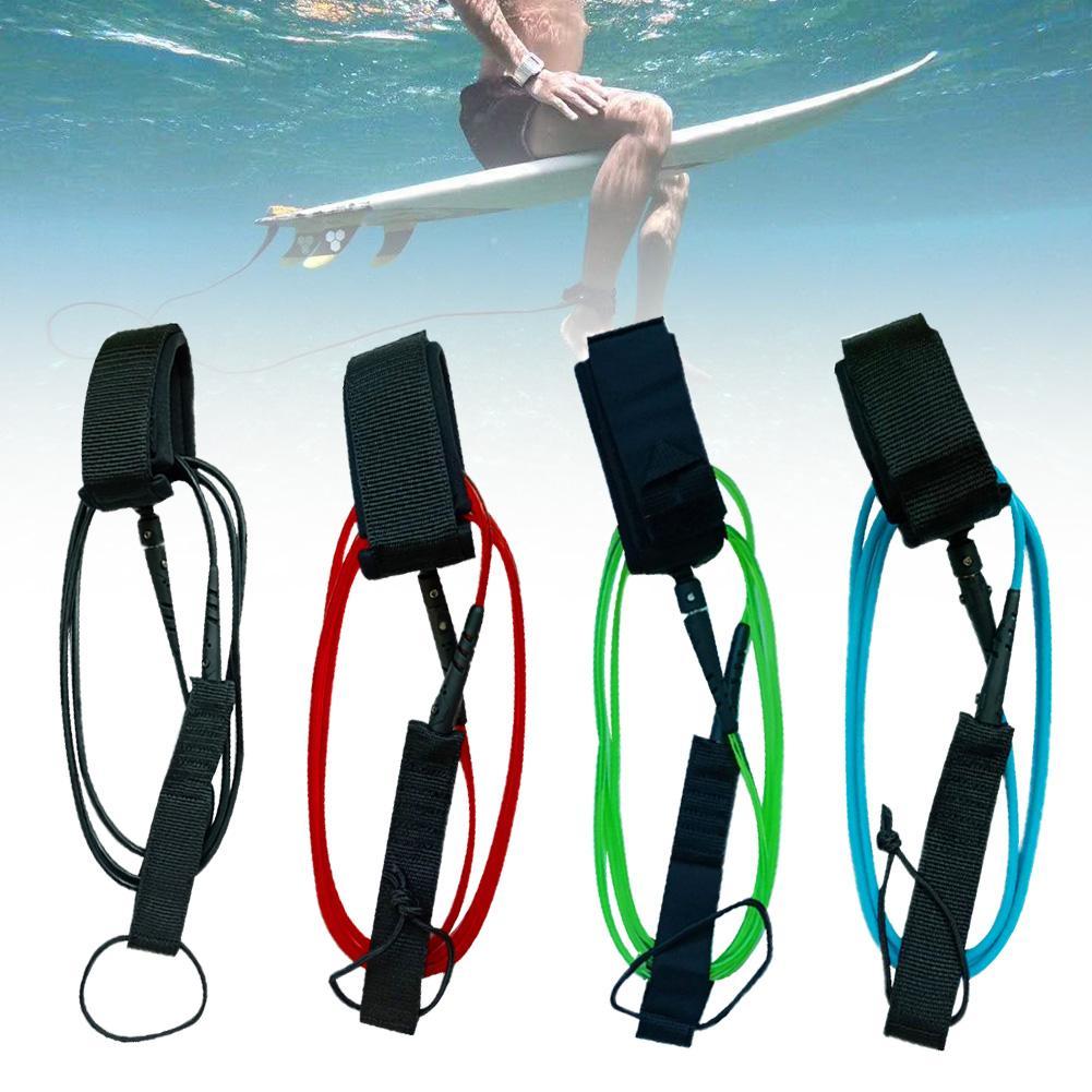 Cuerda de Seguridad para tabla de Surf de acero inoxidable, 6 pies, 5,5mm, TPU, nailon