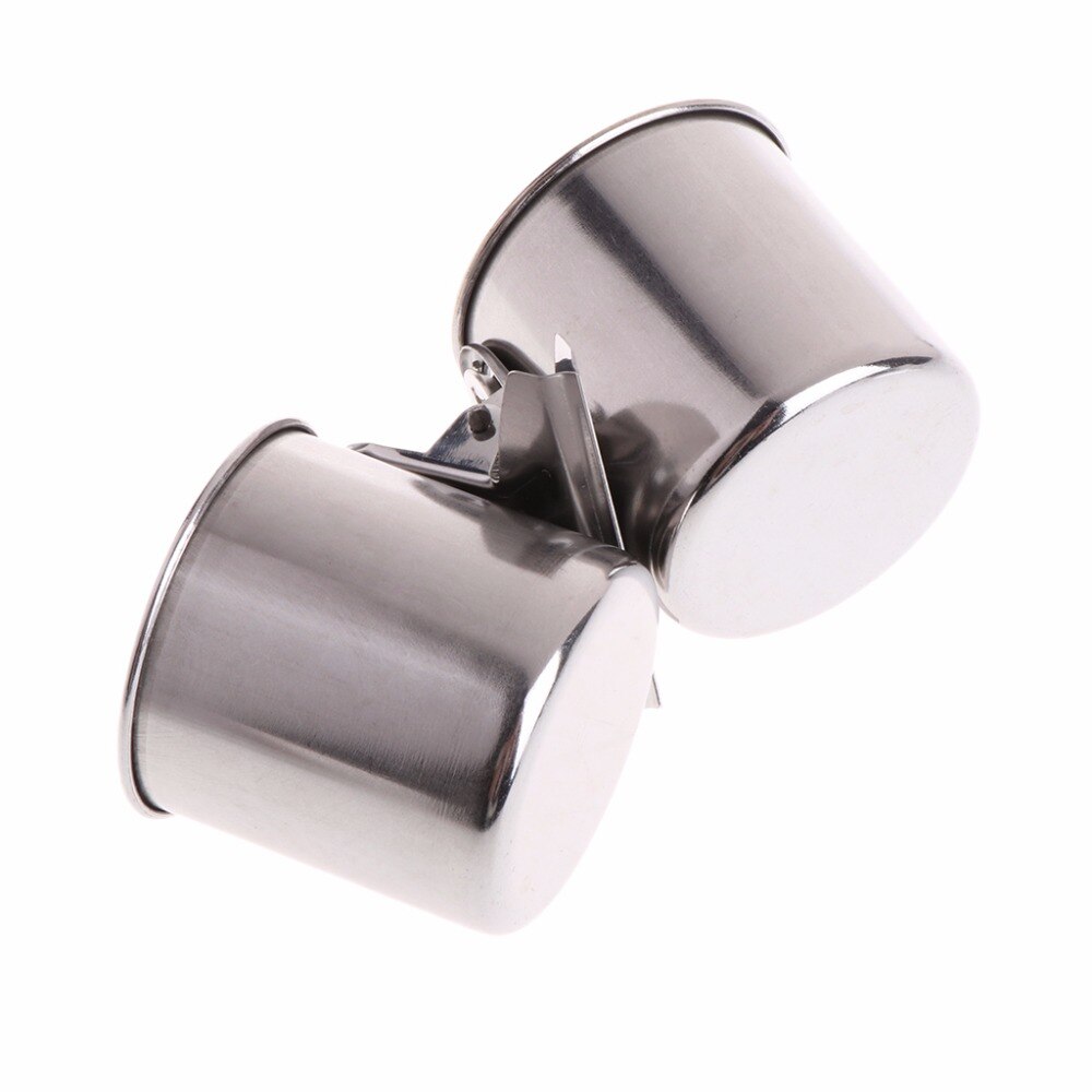 Voederbakjes voor vogels, voerbakjes, waterbakjes voor vogels, dubbele bakje met clip, roestvrijstalen papegaaienkooistandaard, vogelbenodigdheden