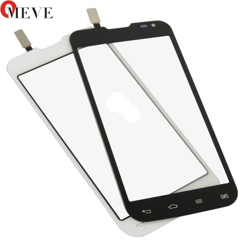4.7 ''Dello Schermo per LG L90 doppio Sim D410 tocco schermo Digitizer Anteriore in Vetro Lente del Sensore Pannello Nero Bianco Touchscreen