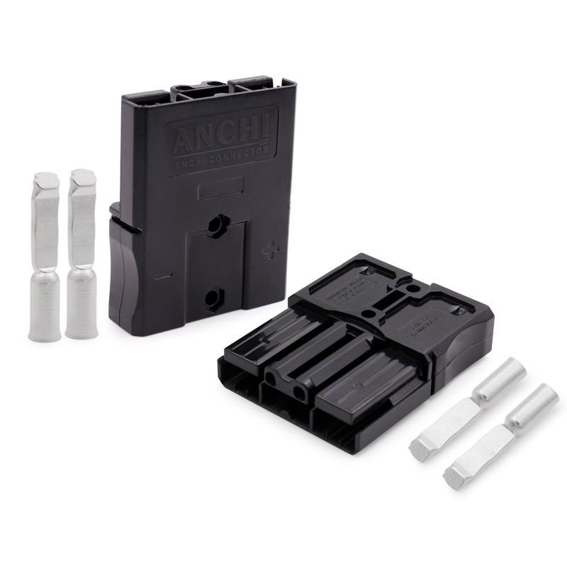 1Pair/2pcs Andersons SBS75X 75A 600V Lithium Battery Connector with 4 Signal Communication Auxiliary Power Charging Head SBS 75X