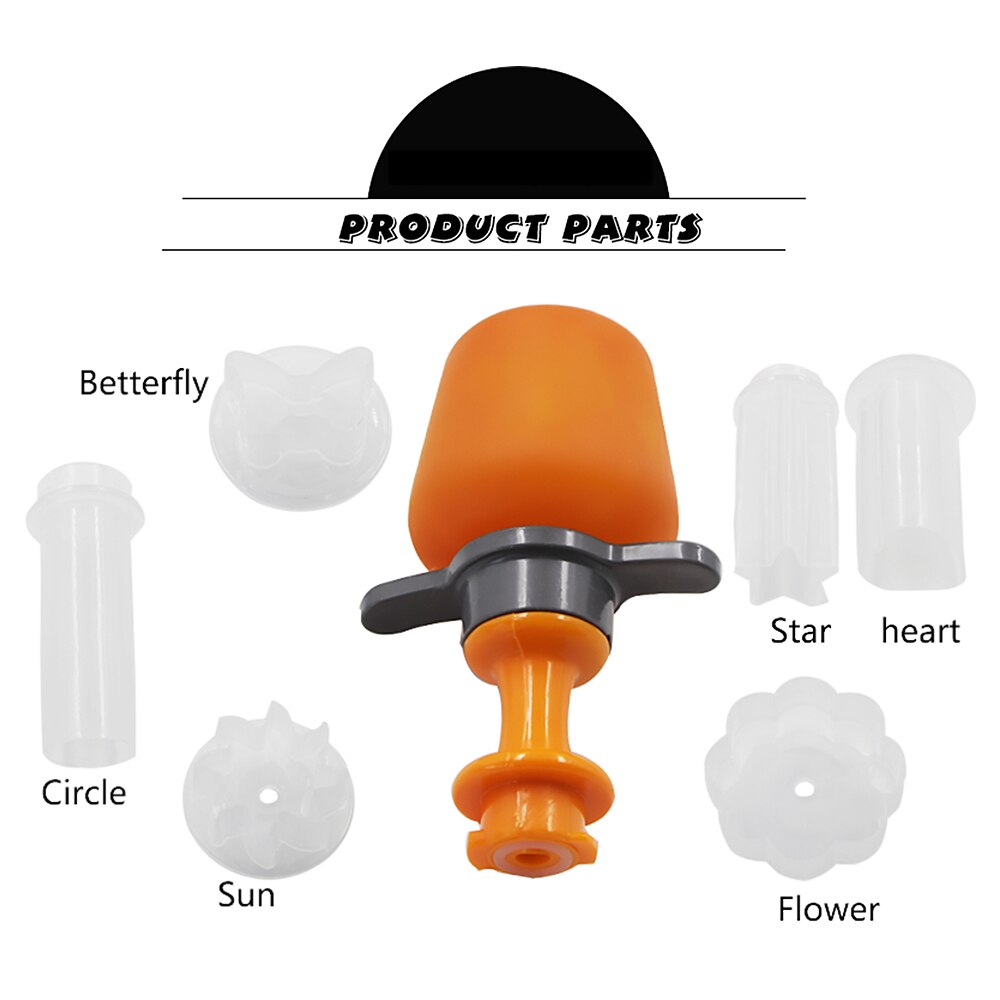 1 juego de cocina, comida vegetal tallada cortador para hacer canapés, moldes moldeadores de frutas, máquina de tallado de ensalada, , Festival, torta del desierto, Decora, herramienta