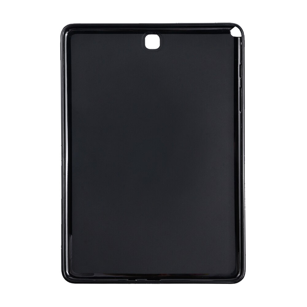 Fodral för samusng galaxy tab  a 9.7 ''  t550 fundas för tab  a 9.7 sm-t550 t555 p550 p555 pc back pu läder smart cover auto sleep: Mjukt skal