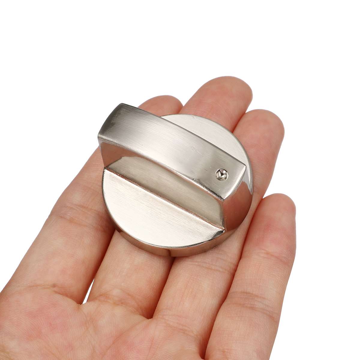 2Pcs/Set Gas Stove Knobs Cooker Oven Cooktop Metal Alloy Switch Control Adapter Kitchen Appliance Universal 6mm Cooktop Parts