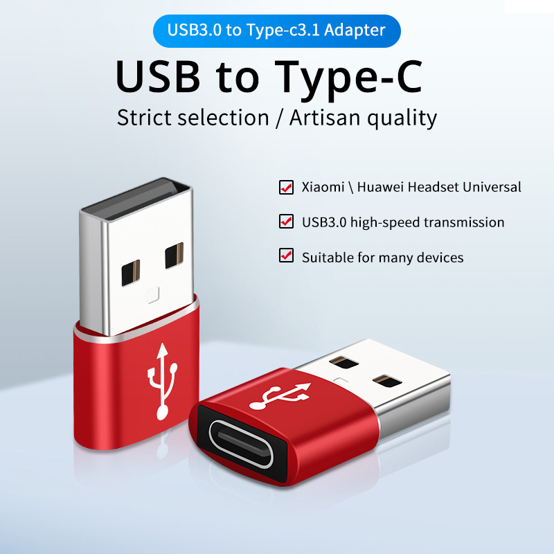 USB Typ C Adapter USB 3,0 Typ A Stecker auf USB 3,1 Typ C Weibliche Konverter USB C Lade Daten transfer Adapter für iPhone 12 Pro