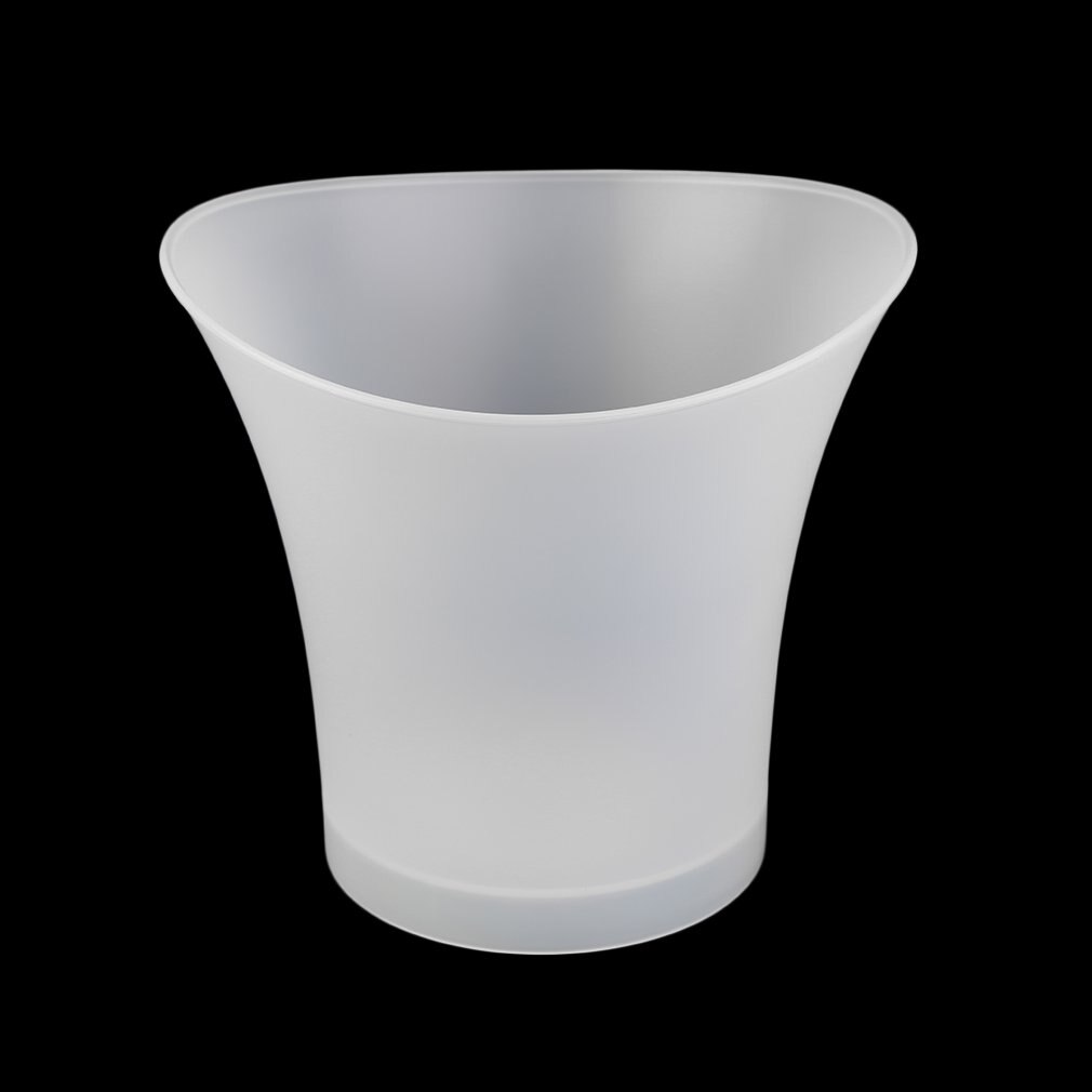 5L étanche en plastique LED seau à glace couleur changeante Bars boîtes de nuit lumière LED Up Champagne bière seau Bars fête de nuit
