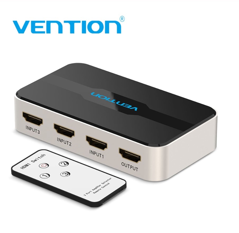 Ventie 3 In 1 Out Hdmi Switcher 3X 1 4K Hdmi Splitter Voor PS4 Tv Xbox PS3 Laptop Volledige hd 2K Hdmi Switch Adapter Converter