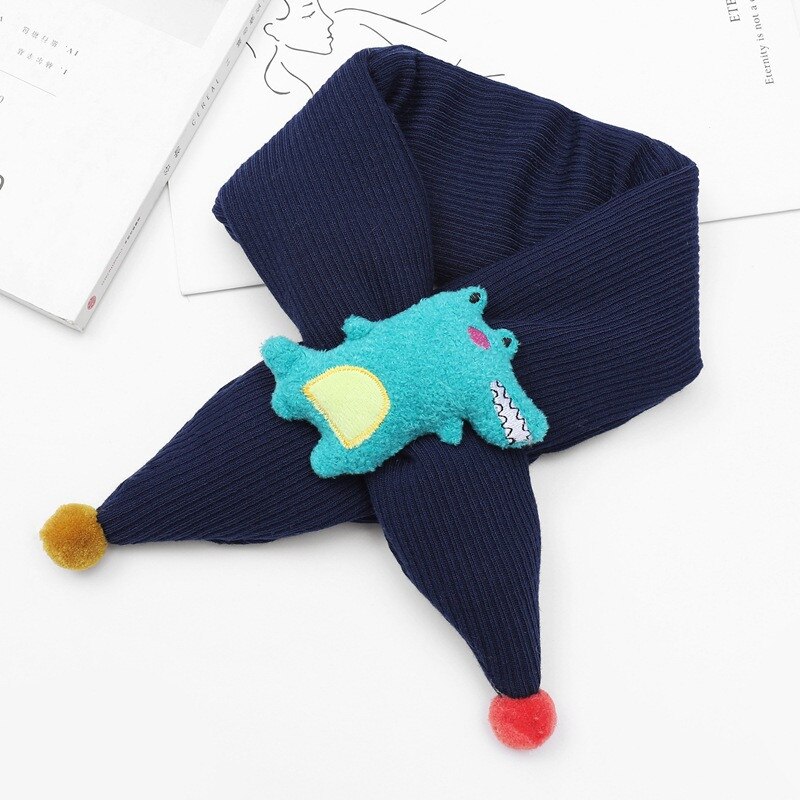 Bufanda para niños de invierno cálido bufanda para niños y niñas bufandas de cuello de algodón para bebés: 8