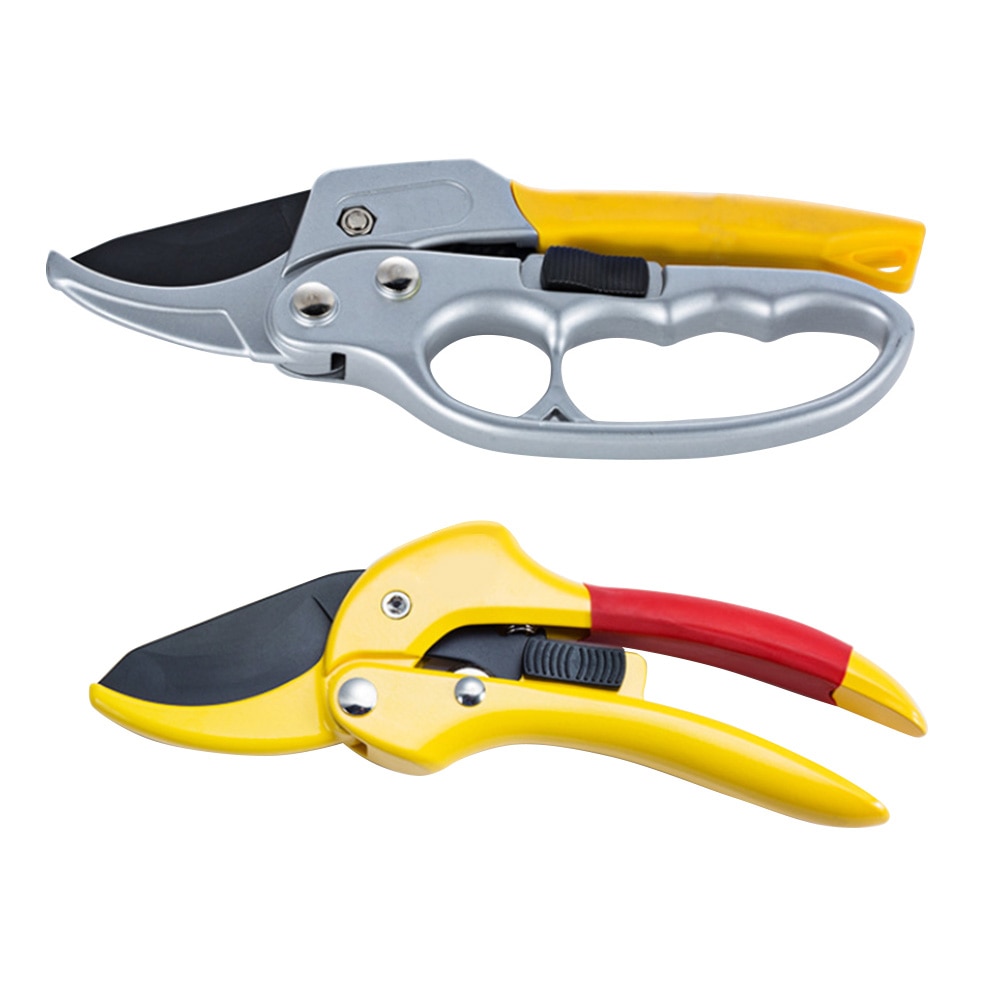 Garden High Carbon Pruning Shear Steel Scissors Gardening Plant Scissor Branch Pruner Trimmer Tools 1pc