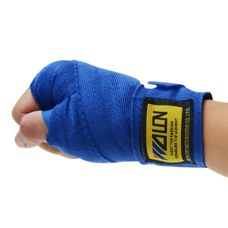 2 piezas Elastoplast puro algodón boxeo vendaje largo 2,5 m ancho 5 cm deportes elásticos seguridad deportiva correas envolturas Boxer guantes de mano