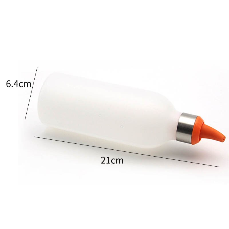 lidless Plastic Jam Squeeze Bottle Vinegar Oil Ketchup Mustard Condiment Bottles Dispenser Kitchen Accessories Cooking Tool